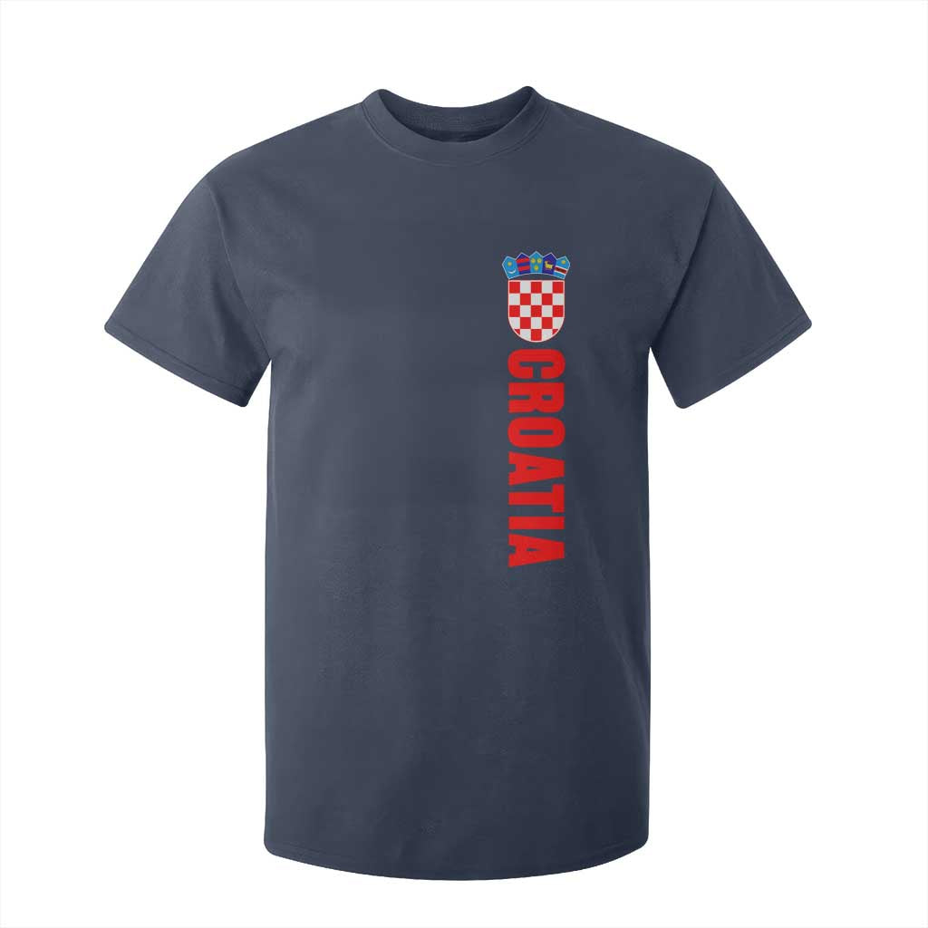 Croatia T Shirt For Kid Vintage Hrvatska Zagreb Croatian