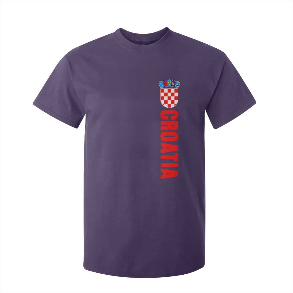 Croatia T Shirt For Kid Vintage Hrvatska Zagreb Croatian