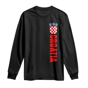 Croatia Long Sleeve Shirt Vintage Hrvatska Zagreb Croatian