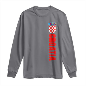 Croatia Long Sleeve Shirt Vintage Hrvatska Zagreb Croatian