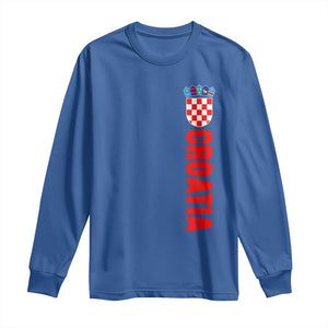 Croatia Long Sleeve Shirt Vintage Hrvatska Zagreb Croatian