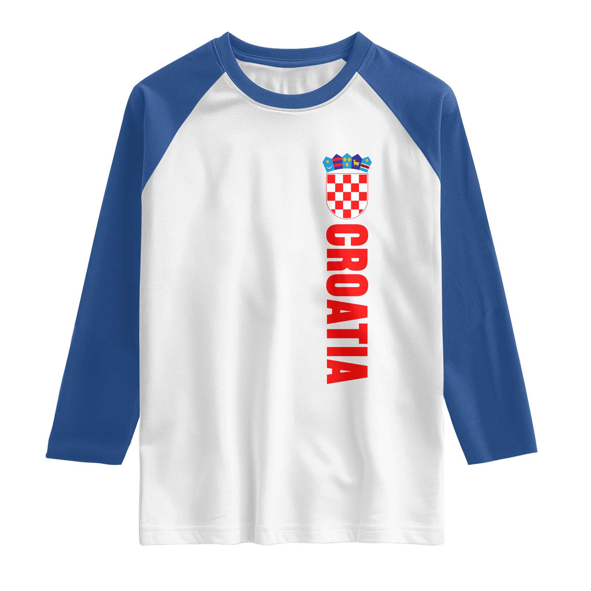 Croatia Raglan Shirt Vintage Hrvatska Zagreb Croatian