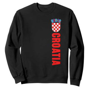 Croatia Sweatshirt Vintage Hrvatska Zagreb Croatian