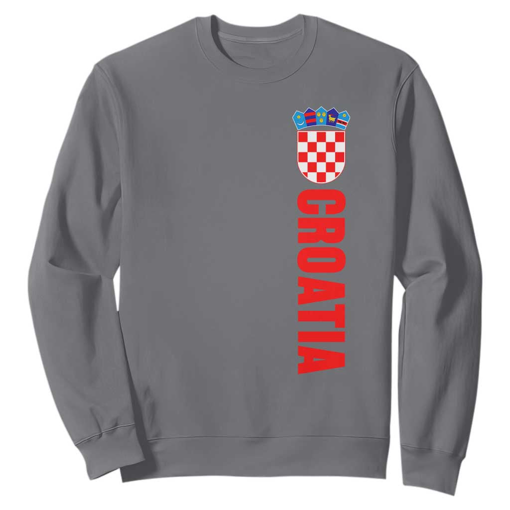 Croatia Sweatshirt Vintage Hrvatska Zagreb Croatian
