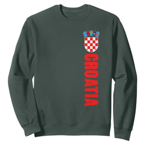 Croatia Sweatshirt Vintage Hrvatska Zagreb Croatian