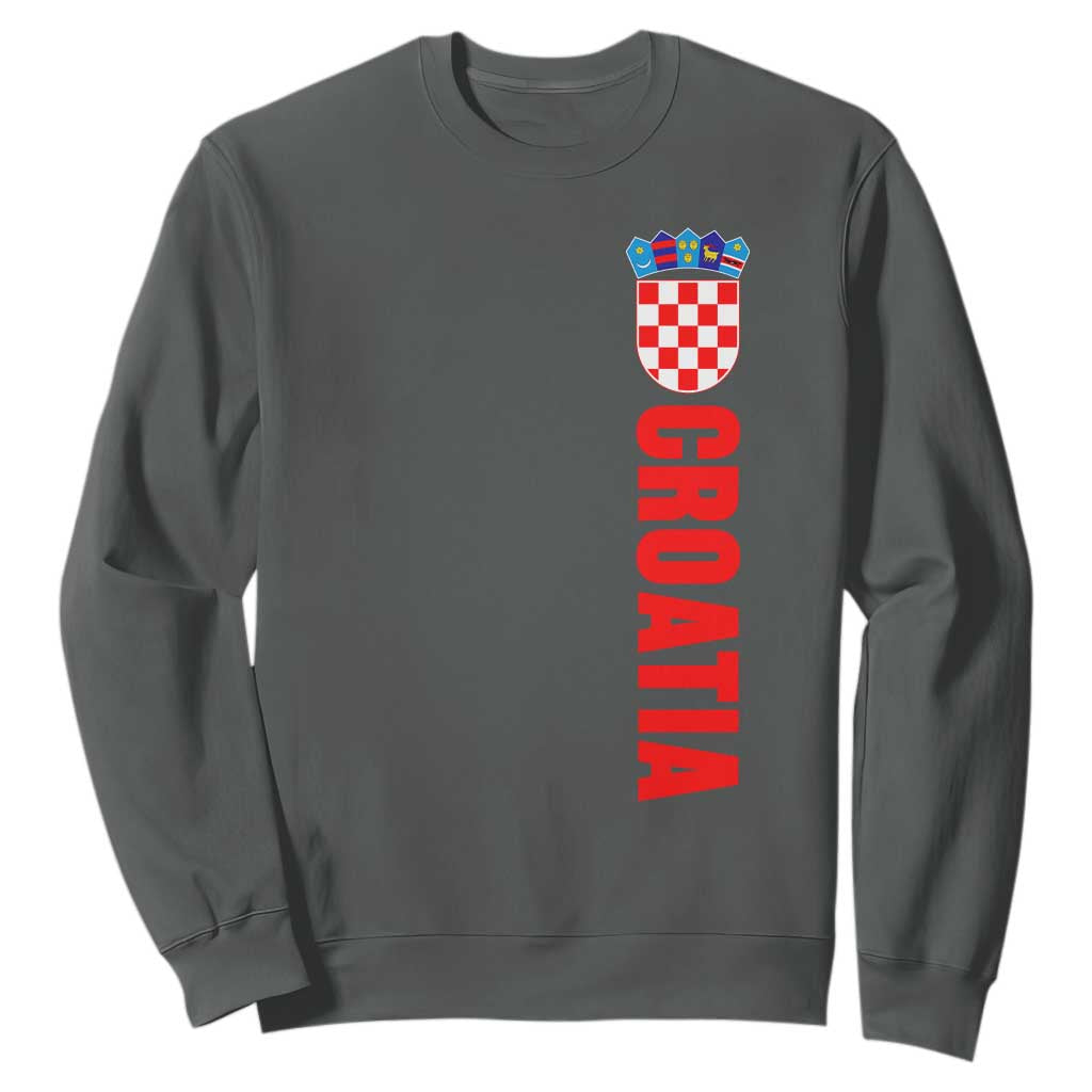 Croatia Sweatshirt Vintage Hrvatska Zagreb Croatian