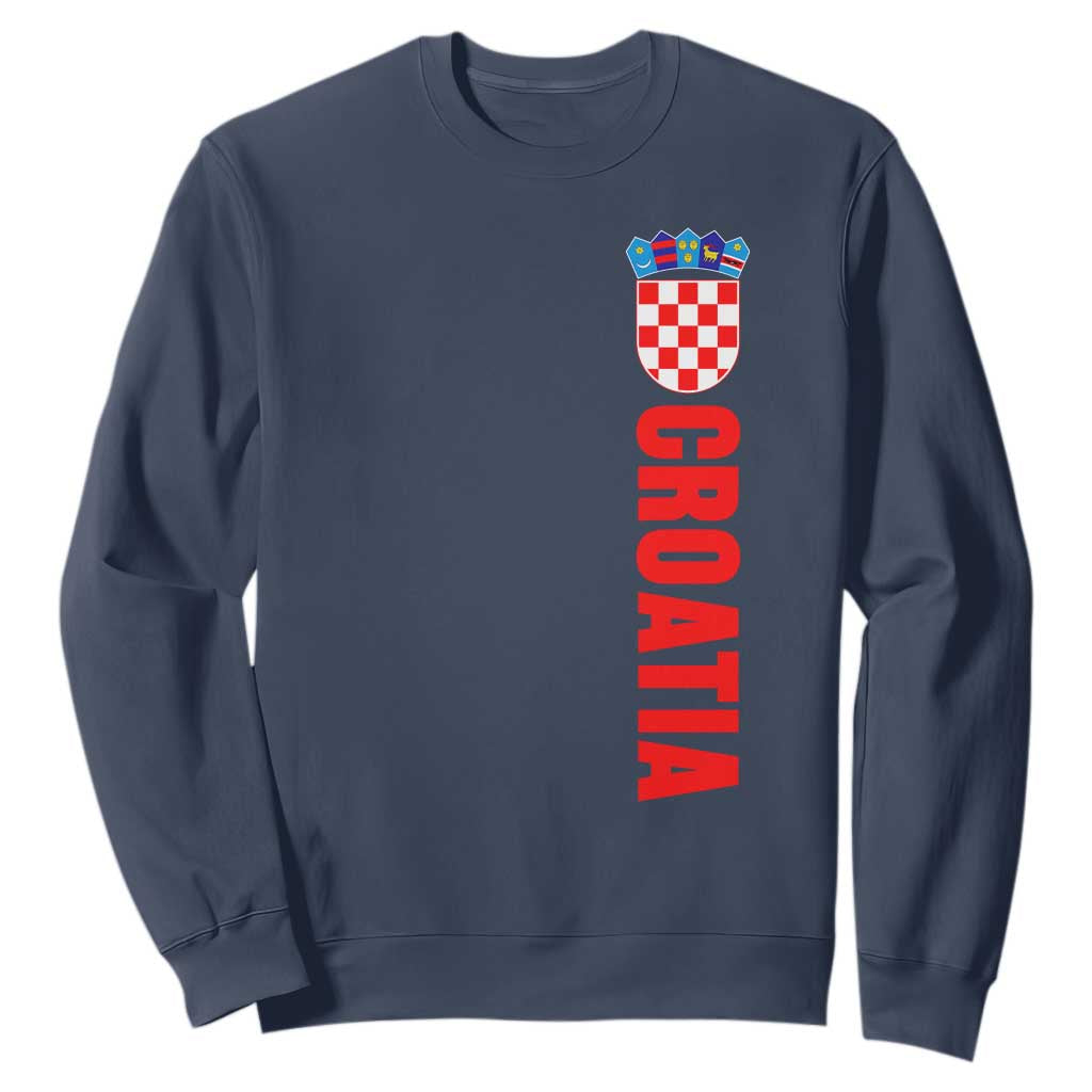 Croatia Sweatshirt Vintage Hrvatska Zagreb Croatian
