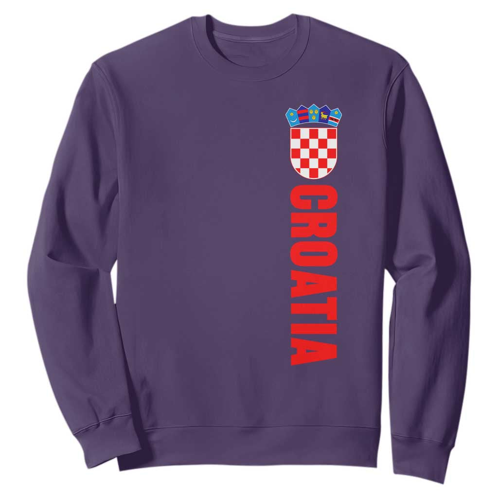 Croatia Sweatshirt Vintage Hrvatska Zagreb Croatian