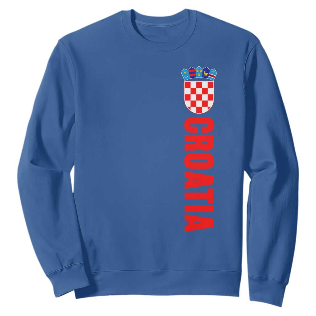 Croatia Sweatshirt Vintage Hrvatska Zagreb Croatian