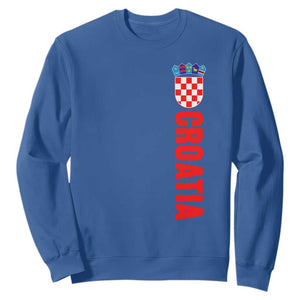 Croatia Sweatshirt Vintage Hrvatska Zagreb Croatian
