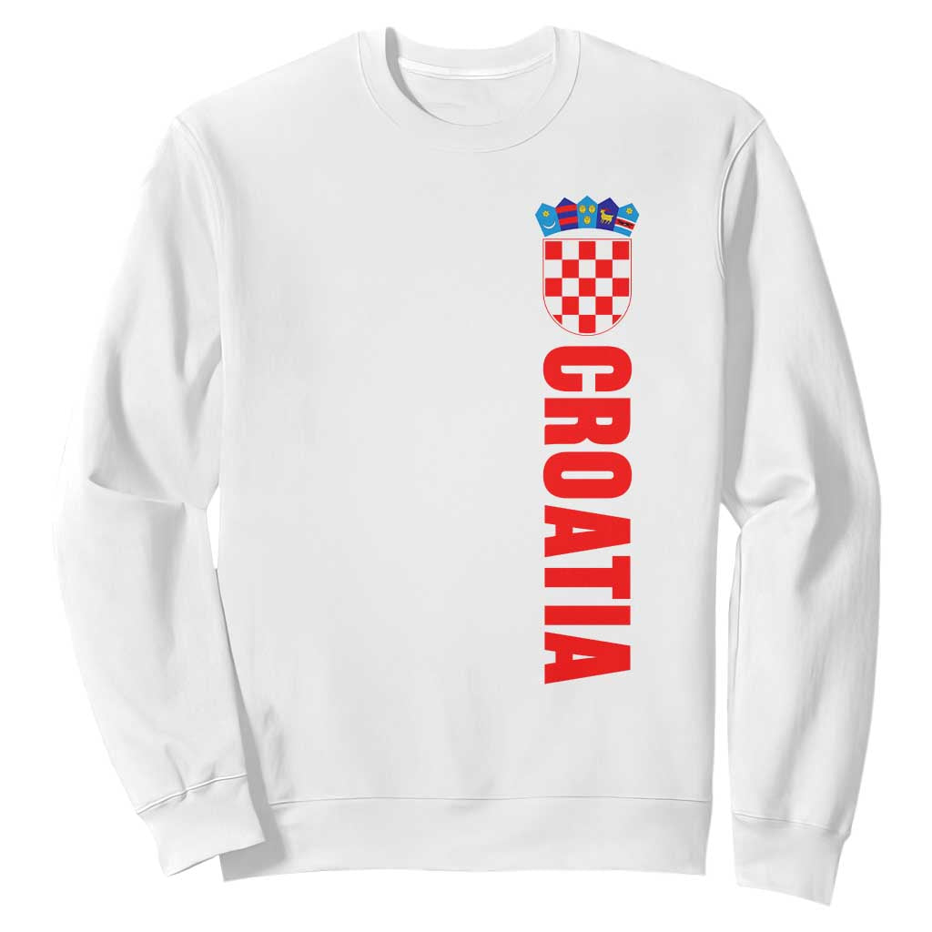 Croatia Sweatshirt Vintage Hrvatska Zagreb Croatian