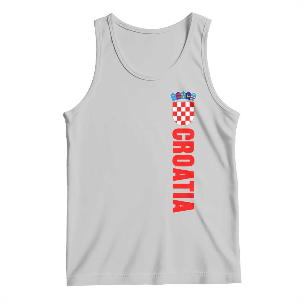 Croatia Tank Top Vintage Hrvatska Zagreb Croatian
