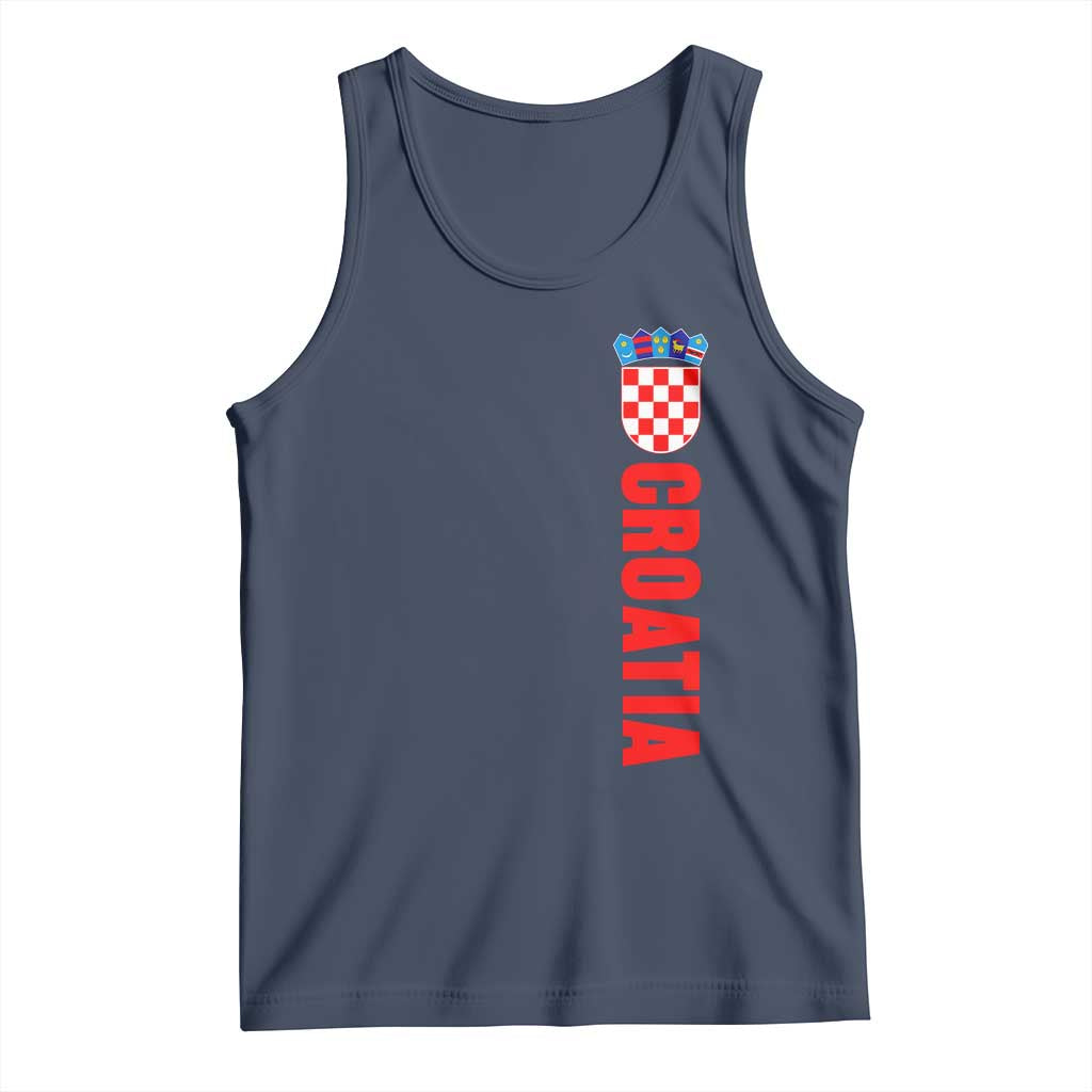 Croatia Tank Top Vintage Hrvatska Zagreb Croatian