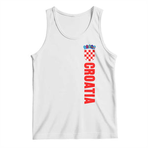 Croatia Tank Top Vintage Hrvatska Zagreb Croatian