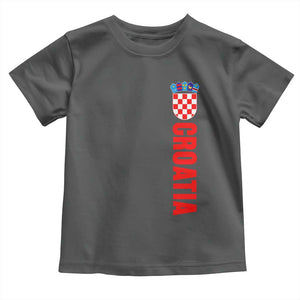 Croatia Toddler T Shirt Vintage Hrvatska Zagreb Croatian