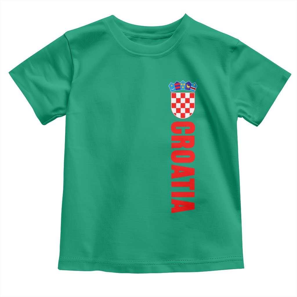 Croatia Toddler T Shirt Vintage Hrvatska Zagreb Croatian