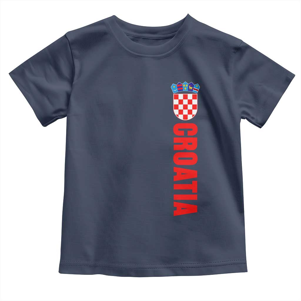 Croatia Toddler T Shirt Vintage Hrvatska Zagreb Croatian