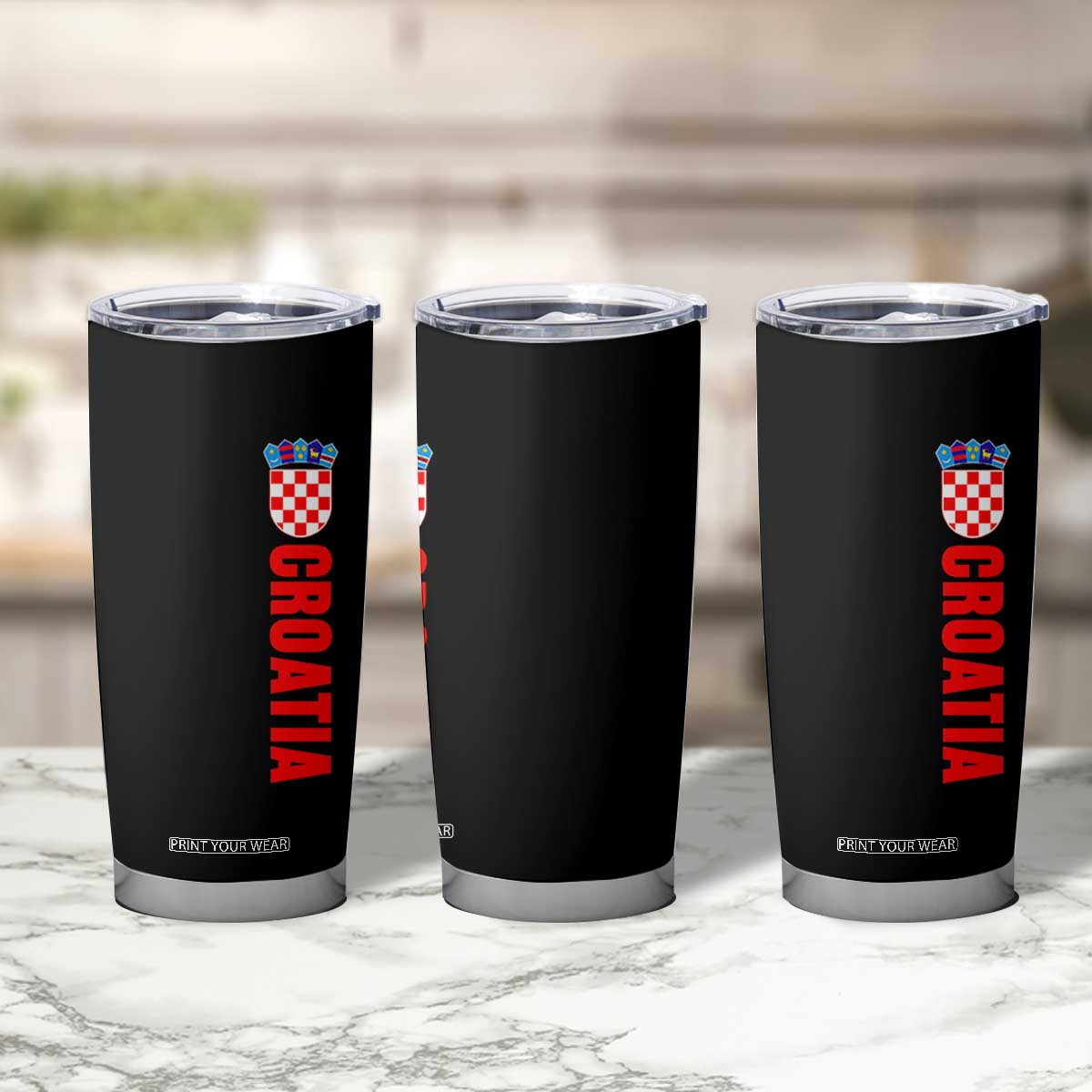 Croatia Tumbler Cup Vintage Hrvatska Zagreb Croatian