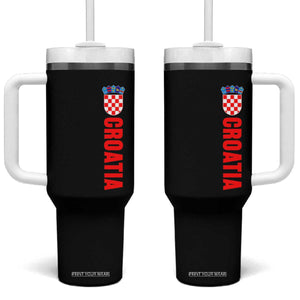 Croatia Tumbler With Handle Vintage Hrvatska Zagreb Croatian
