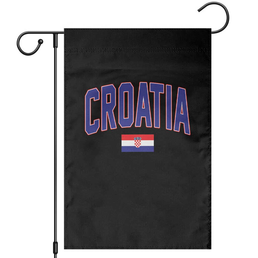 Croatia Flag Garden Flag Vintage Hrvatska Flag Zagreb Croatian Jersey Retro
