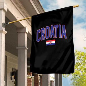 Croatia Flag Garden Flag Vintage Hrvatska Flag Zagreb Croatian Jersey Retro