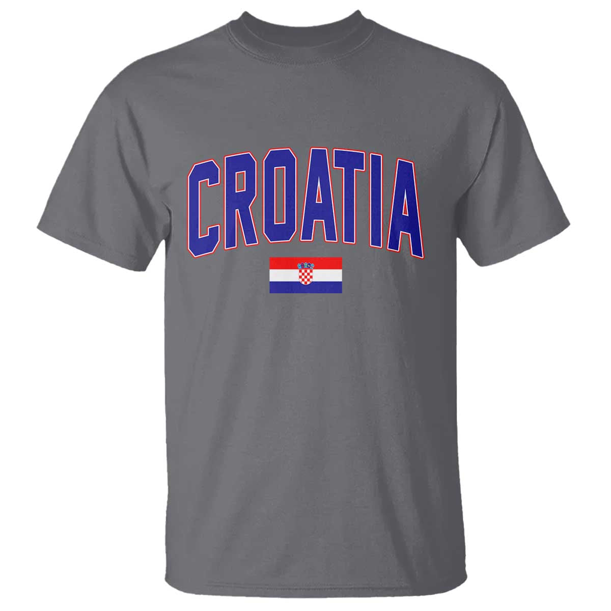 Croatia Flag T Shirt Vintage Hrvatska Flag Zagreb Croatian Jersey Retro