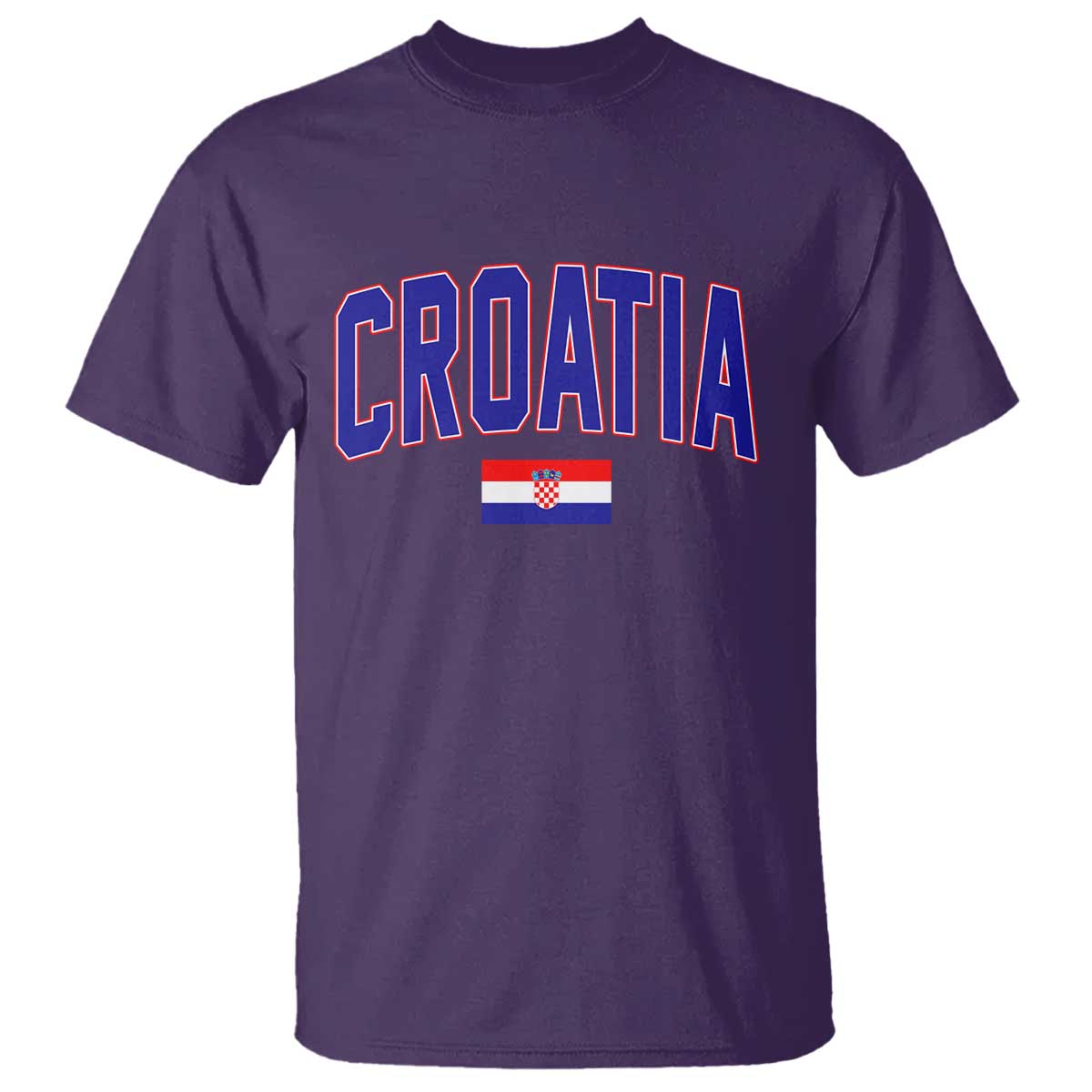 Croatia Flag T Shirt Vintage Hrvatska Flag Zagreb Croatian Jersey Retro