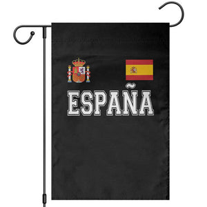 Spain Espana Garden Flag Vintage Spanish Flag Royal Crest Graphic