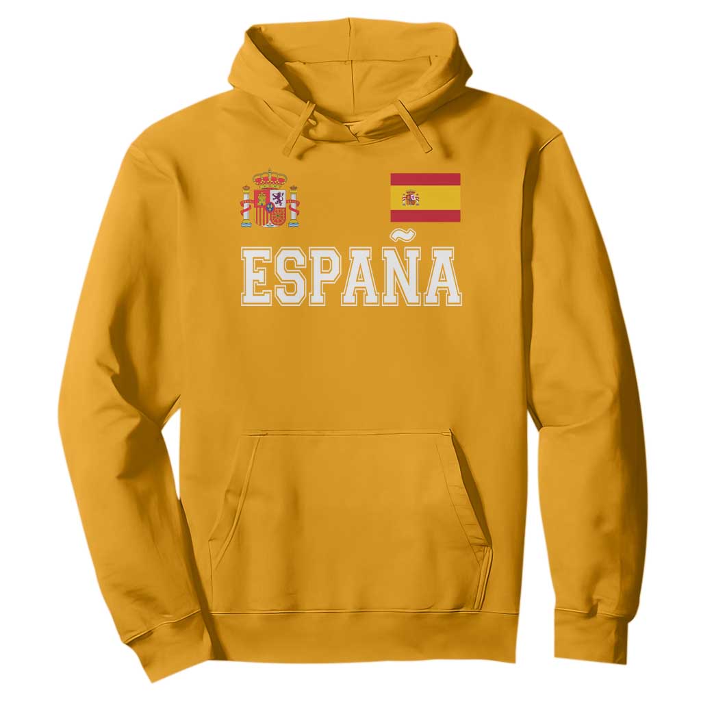 Spain Espana Hoodie Vintage Spanish Flag Royal Crest Graphic