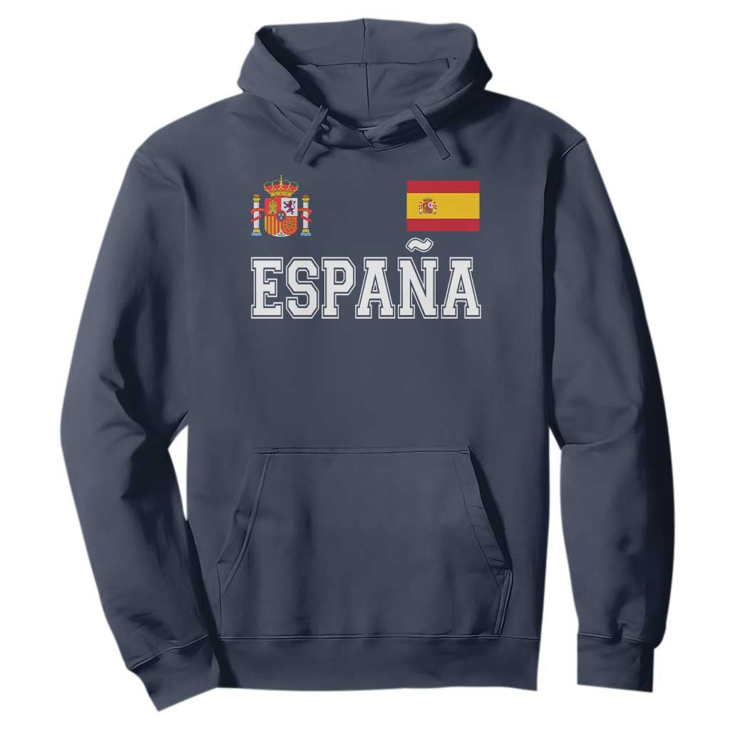 Spain Espana Hoodie Vintage Spanish Flag Royal Crest Graphic
