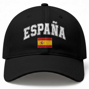 España Vintage Spanish Flag Pride Graphic Baseball Cap