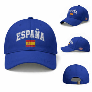 España Vintage Spanish Flag Pride Graphic Baseball Cap
