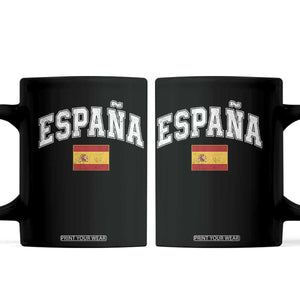 España Vintage Spanish Flag Pride Graphic Coffee Mug