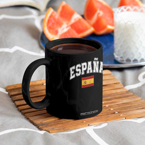 España Vintage Spanish Flag Pride Graphic Coffee Mug