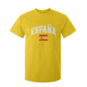 España Vintage Spanish Flag Pride Graphic T Shirt For Kid