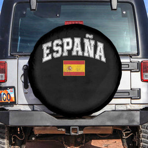 España Vintage Spanish Flag Pride Graphic Spare Tire Cover
