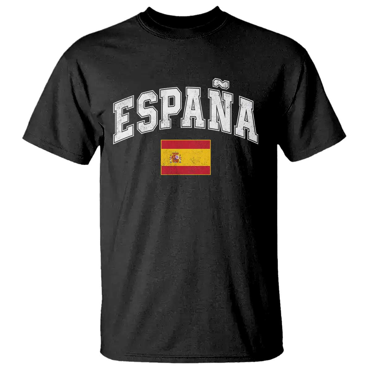 España Vintage Spanish Flag Pride Graphic T Shirt