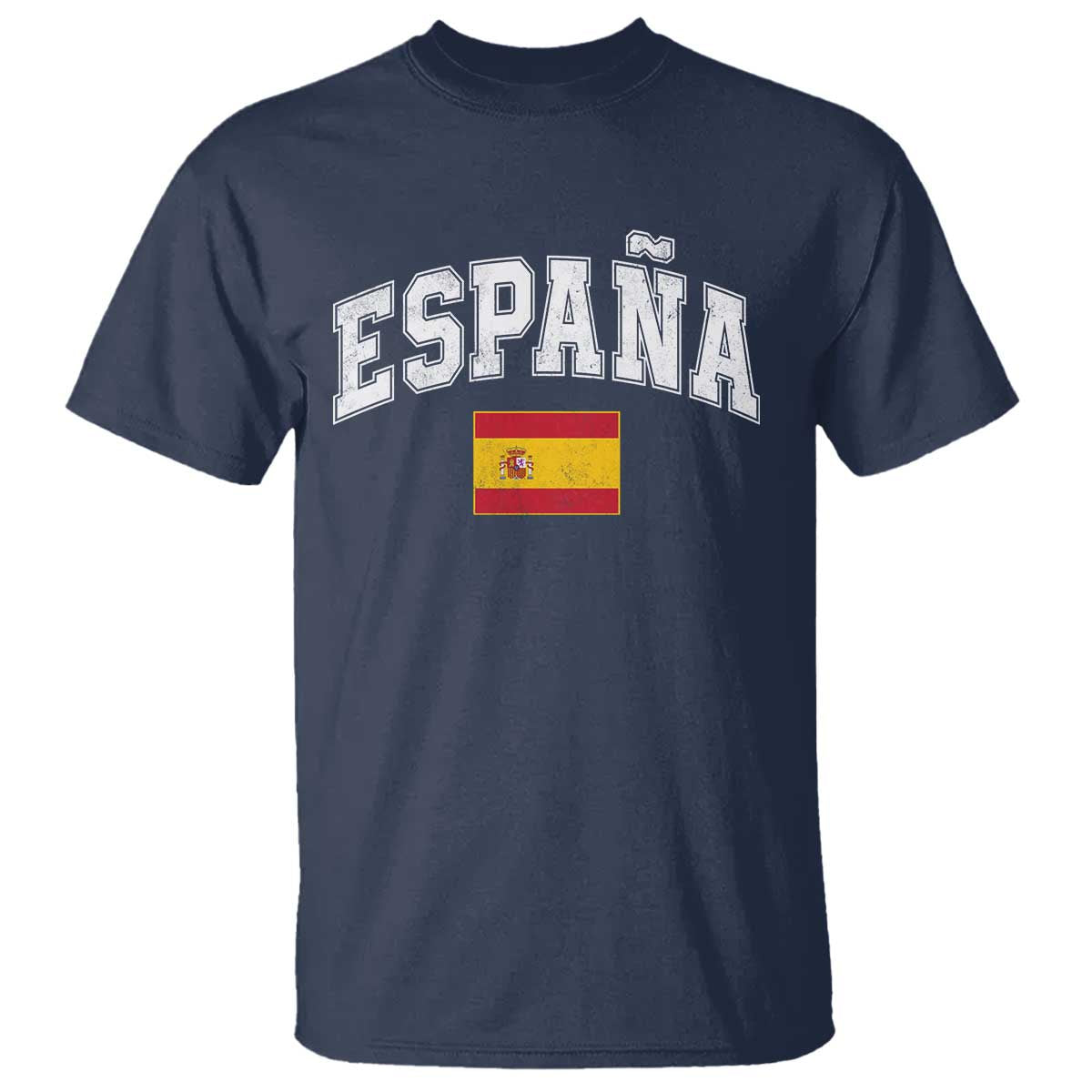 España Vintage Spanish Flag Pride Graphic T Shirt