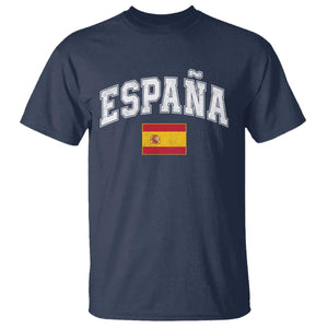 España Vintage Spanish Flag Pride Graphic T Shirt