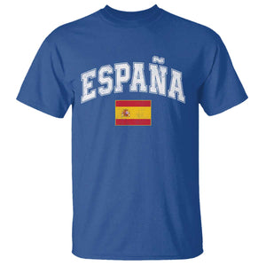 España Vintage Spanish Flag Pride Graphic T Shirt
