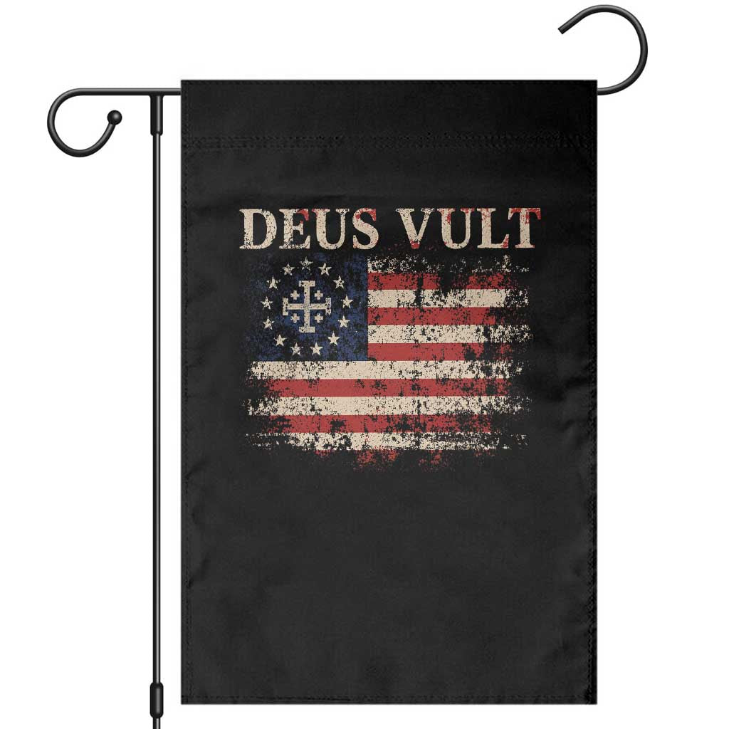Catholic Knight Templar Crusader Cross Garden Flag Vintage American Flag
