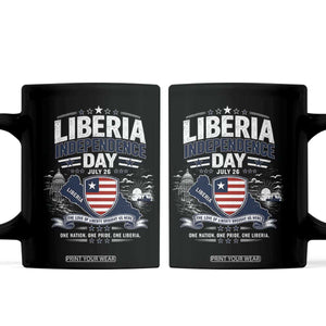 Liberia Independence Day July 26 Patriotic Pride Coffee Mug