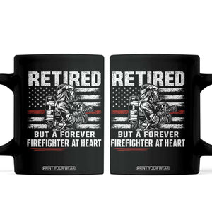 Retired Firefighter Coffee Mug Fireman Pride 911 Rescue Retirement Gift