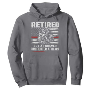 Retired Firefighter Hoodie Fireman Pride 911 Rescue Retirement Gift