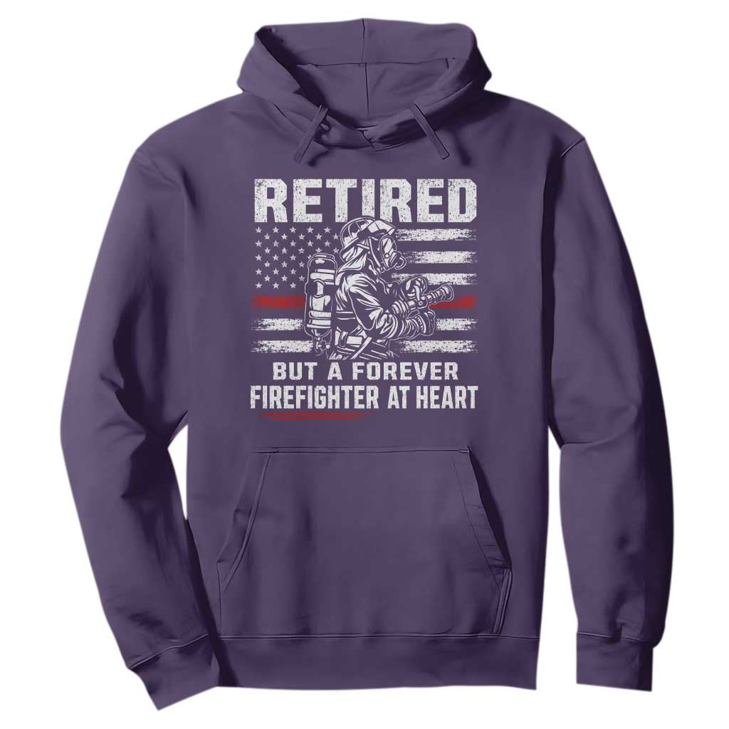 Retired Firefighter Hoodie Fireman Pride 911 Rescue Retirement Gift