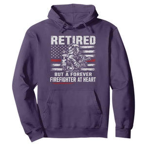 Retired Firefighter Hoodie Fireman Pride 911 Rescue Retirement Gift