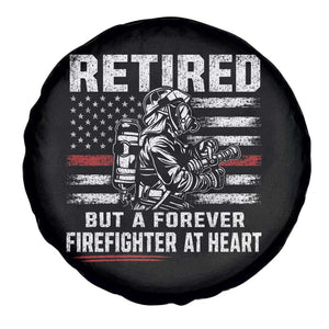 Retired Firefighter Spare Tire Cover Fireman Pride 911 Rescue Retirement Gift