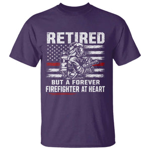 Retired Firefighter T Shirt Fireman Pride 911 Rescue Retirement Gift