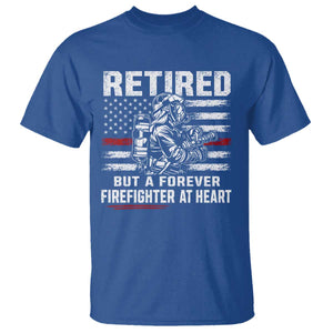 Retired Firefighter T Shirt Fireman Pride 911 Rescue Retirement Gift