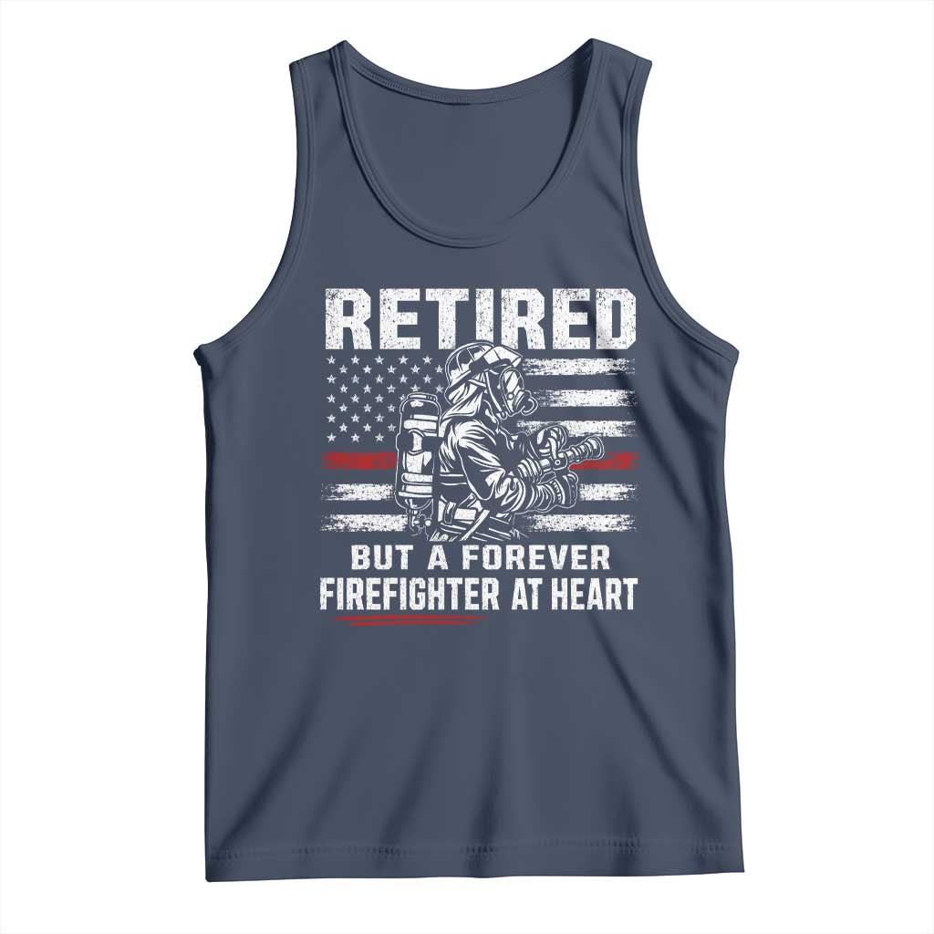 Retired Firefighter Tank Top Fireman Pride 911 Rescue Retirement Gift